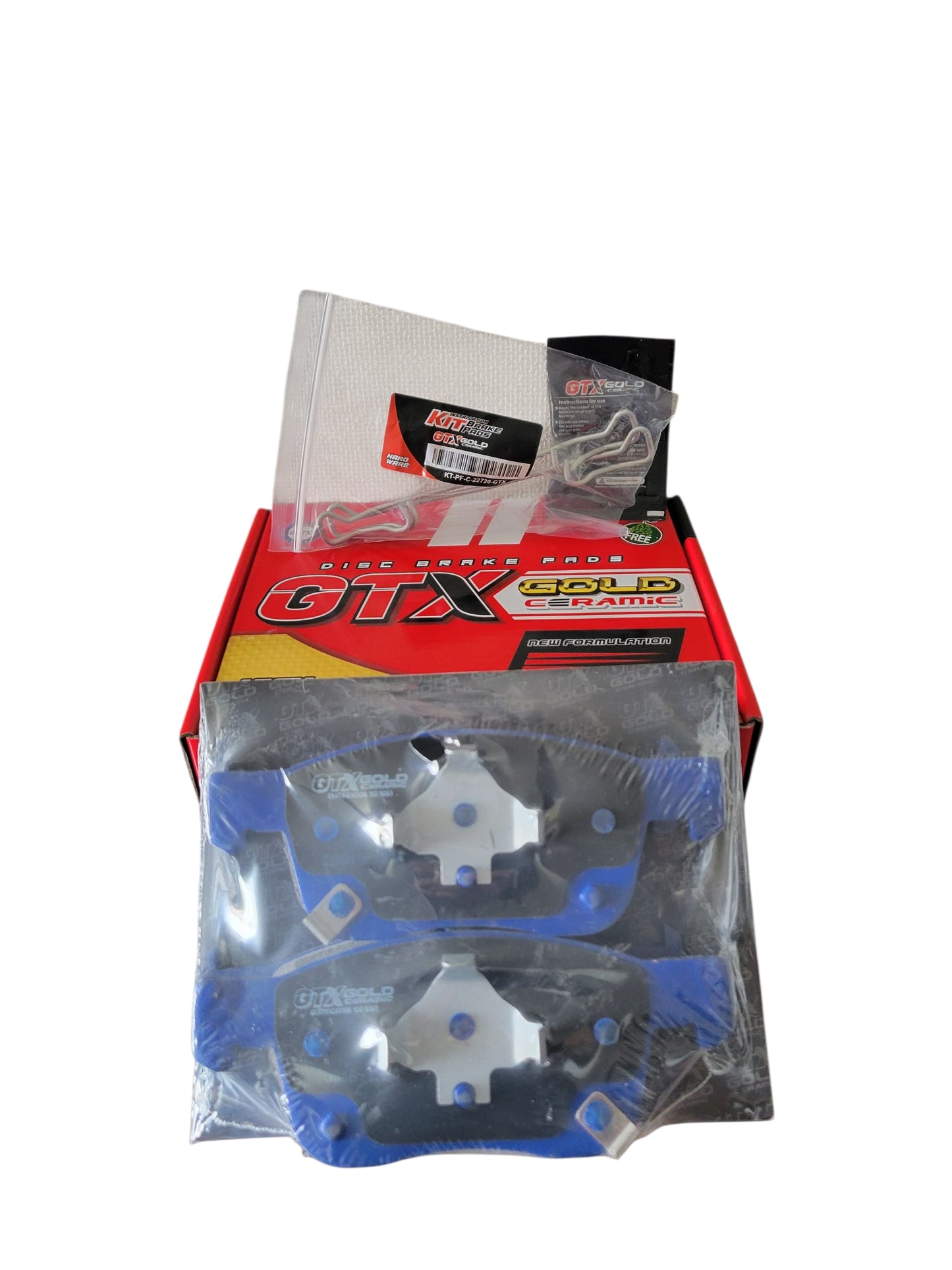 PASTILLAS DE FRENOS DELANTERAS CHEVROLET SAIL 1.5 2017/2021 GTX GOLD CERAMIC